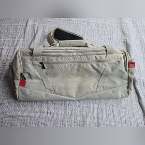 Under Armour Light Cream/Beige Duffel Bag